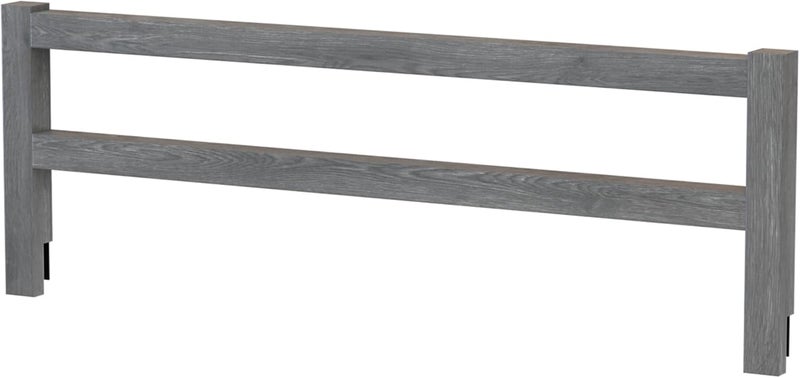 CC KITS Safety Guard Rail for Baby, Kids, and Children - Solid Wood Safety Bed Rail for Toddlers - Easy Installation - Premium Protection for Bunk, Twin, Full, Queen and King Size Beds - (Arctic Grey) - Image 1